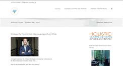 Desktop Screenshot of holistic-counselling.de